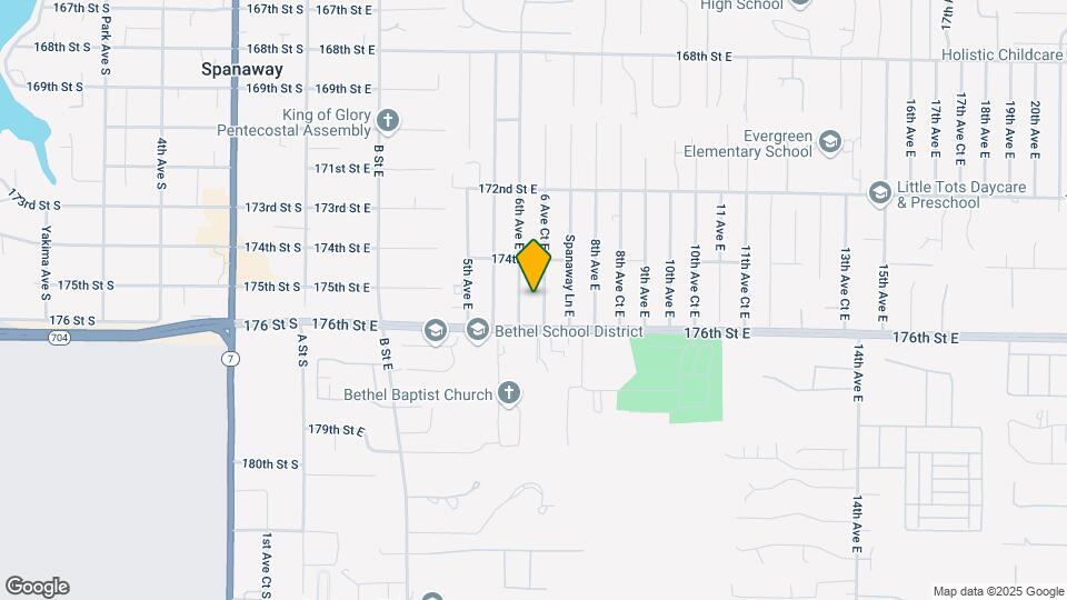 16213 8th Ave E Map and Location Details