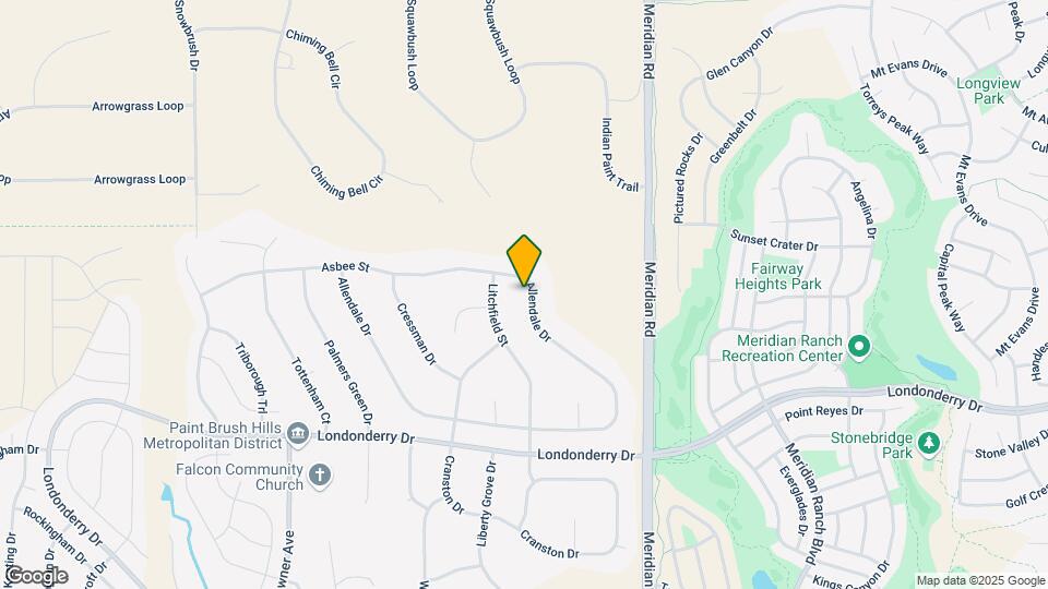 11730 Allendale Dr Map and Location Details