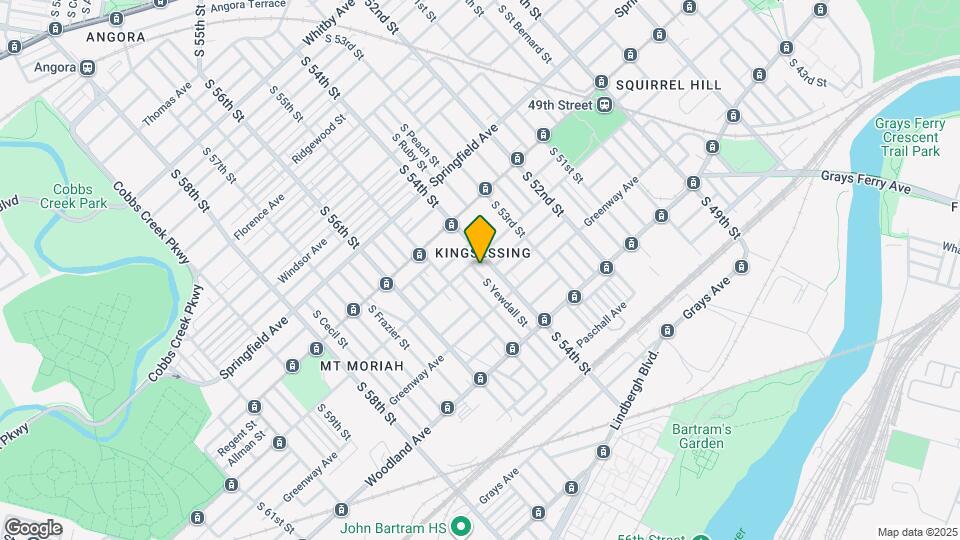 1611 S Yewdall St Map and Location Details