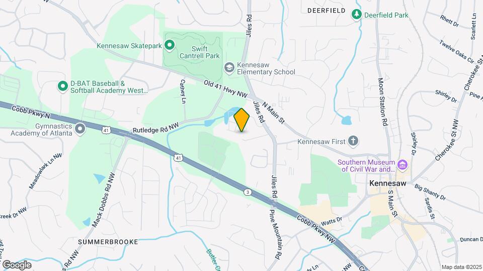 1042 Kennesborough Rd NW Map and Location Details