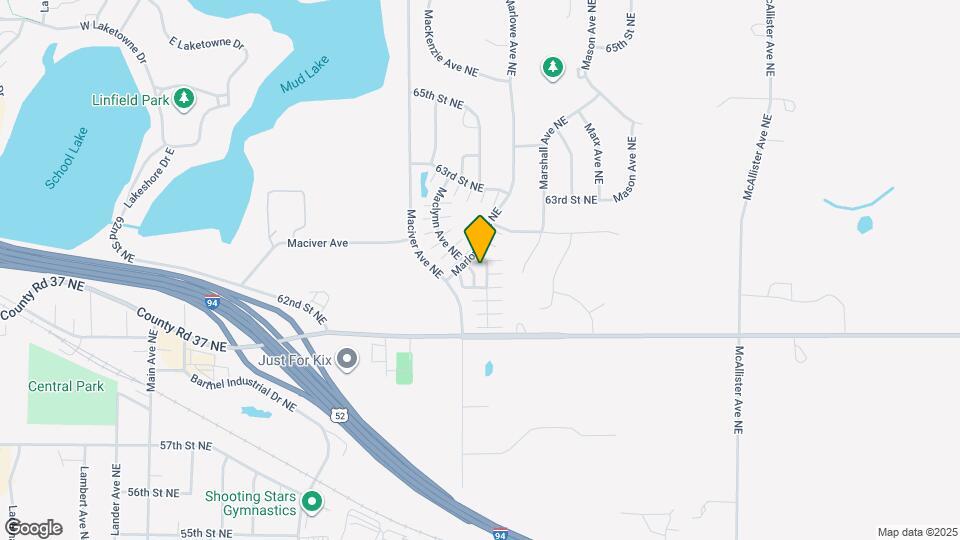 6112 Maclynn Ave NE Map and Location Details