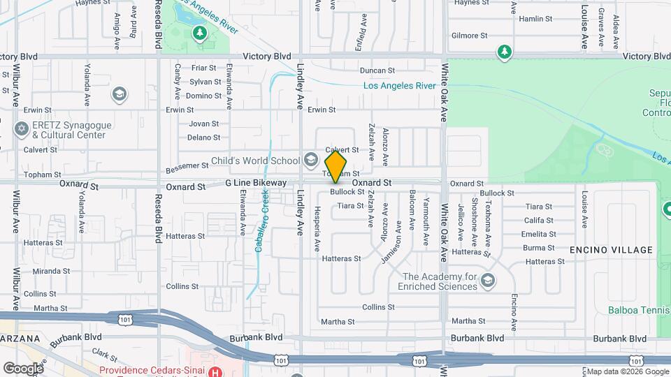 18009 Bullock St Map and Location Details