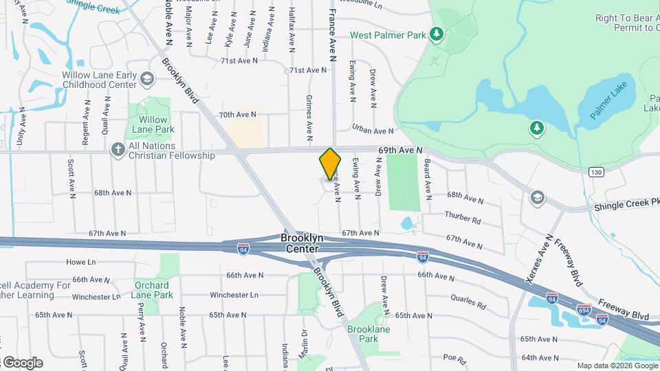 6808 Grimes Pl N Map and Location Details