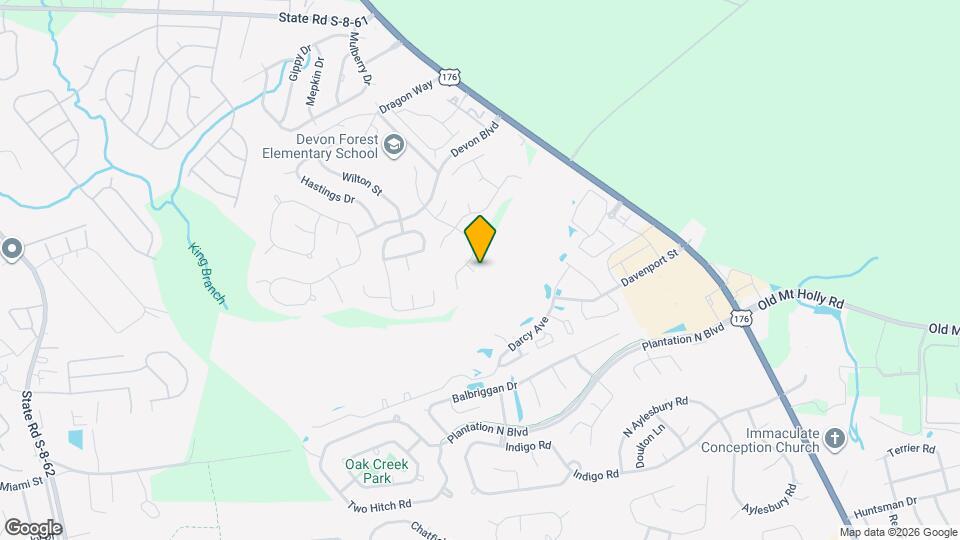 204 Hawkridge Pl Map and Location Details