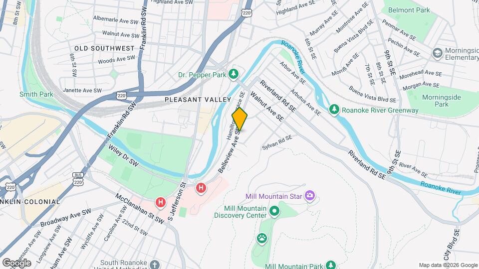1330 Belleview Ave SE Mapa y Detalles de la Ubicación