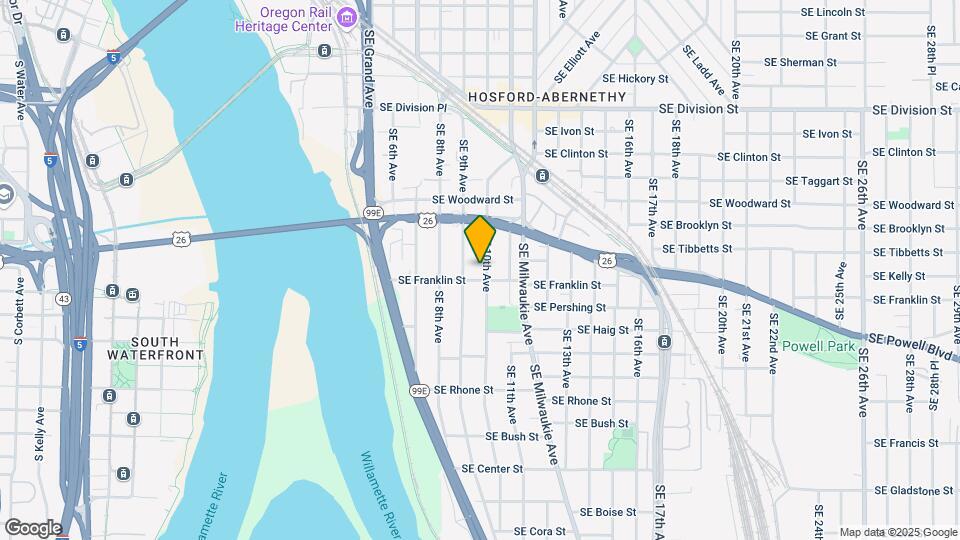 3229 SE 10th Ave Map and Location Details