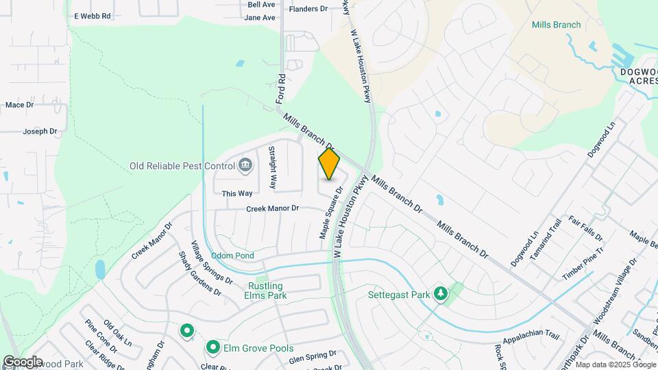 3518 Grove Oaks Dr Map and Location Details