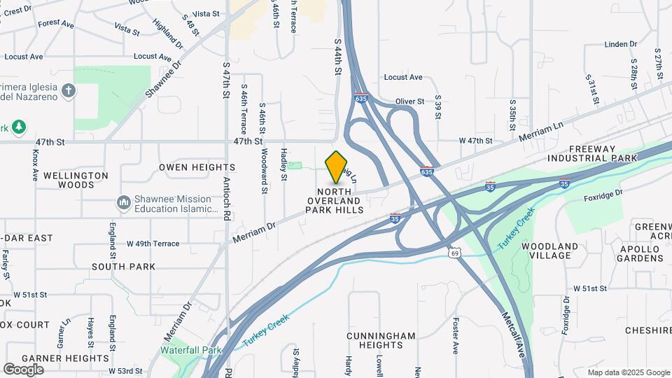 4330 Merriam Dr Mapa y Detalles de la Ubicación