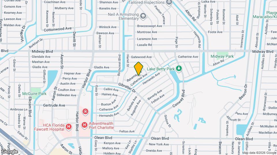 22186 Catherine Ave Map and Location Details