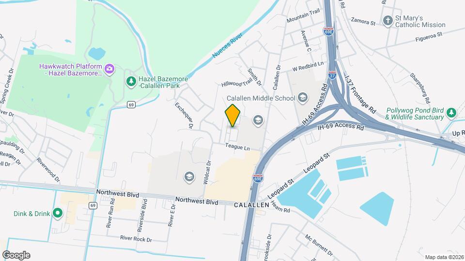 13656 Teague Ln Mapa y Detalles de la Ubicación