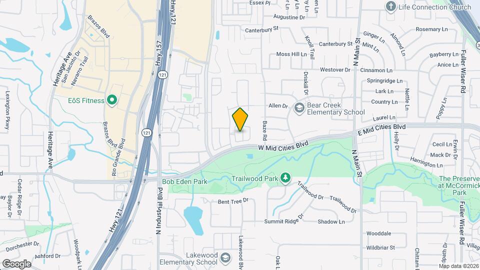 2205 Eagles Nest Dr Map and Location Details