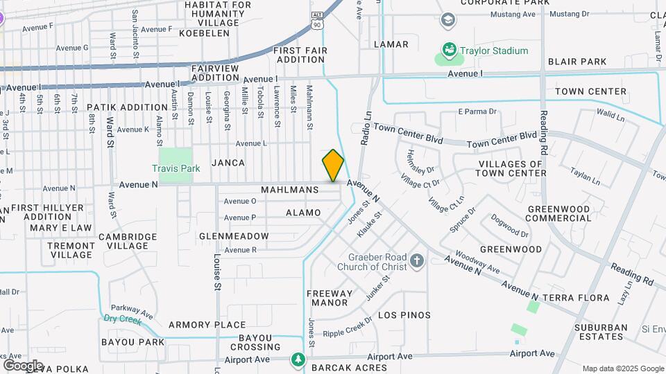 3828 Avenue N Map and Location Details