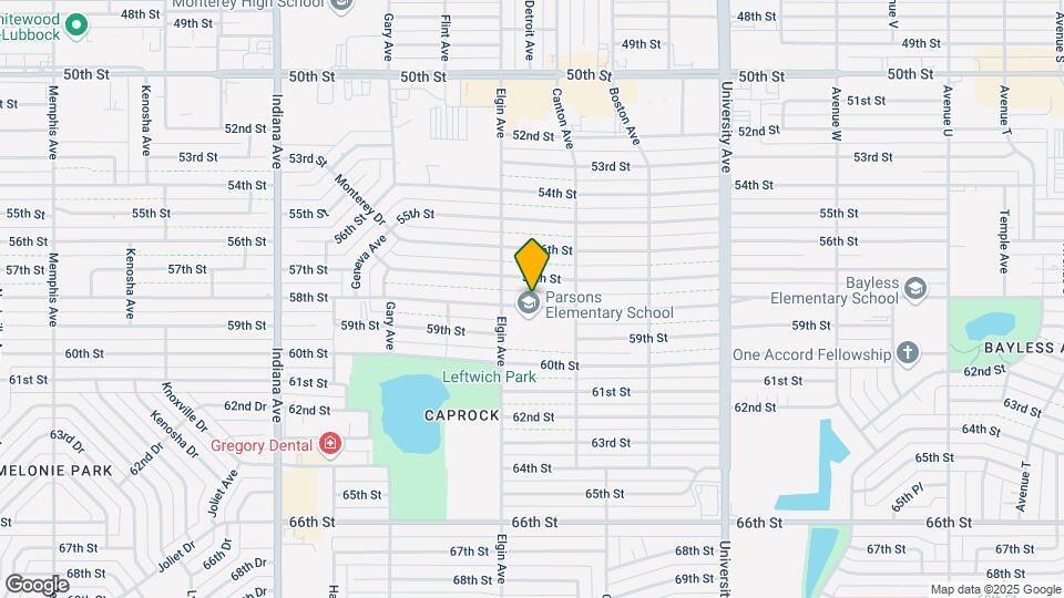 2818 58th St Map and Location Details