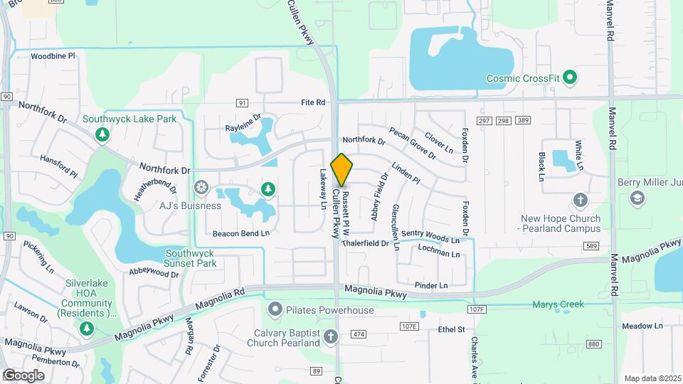 2814 Russett Pl W Map and Location Details