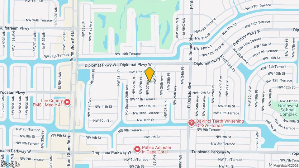 1145 NW 27th Ave Map and Location Details