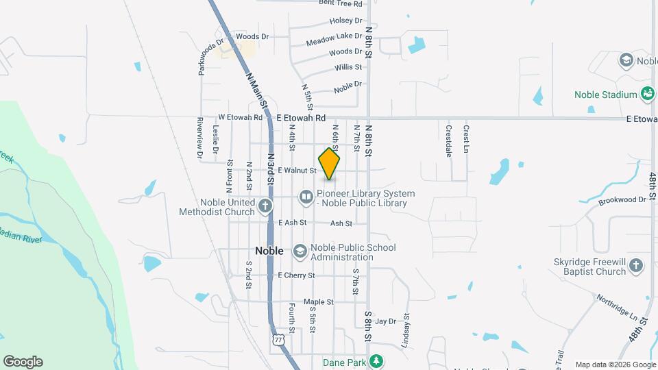 312 N 6th St Map and Location Details