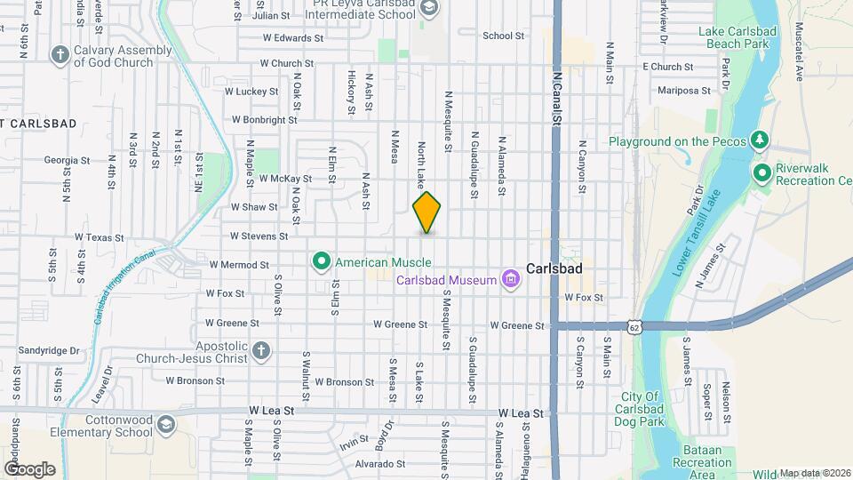 709 W Stevens St Map and Location Details