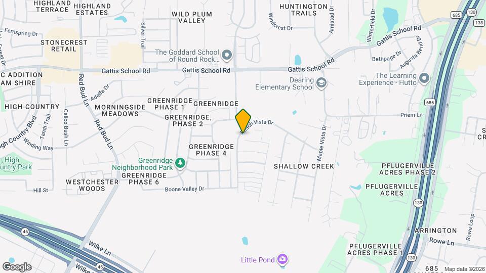 704 Carillion Dr Map and Location Details