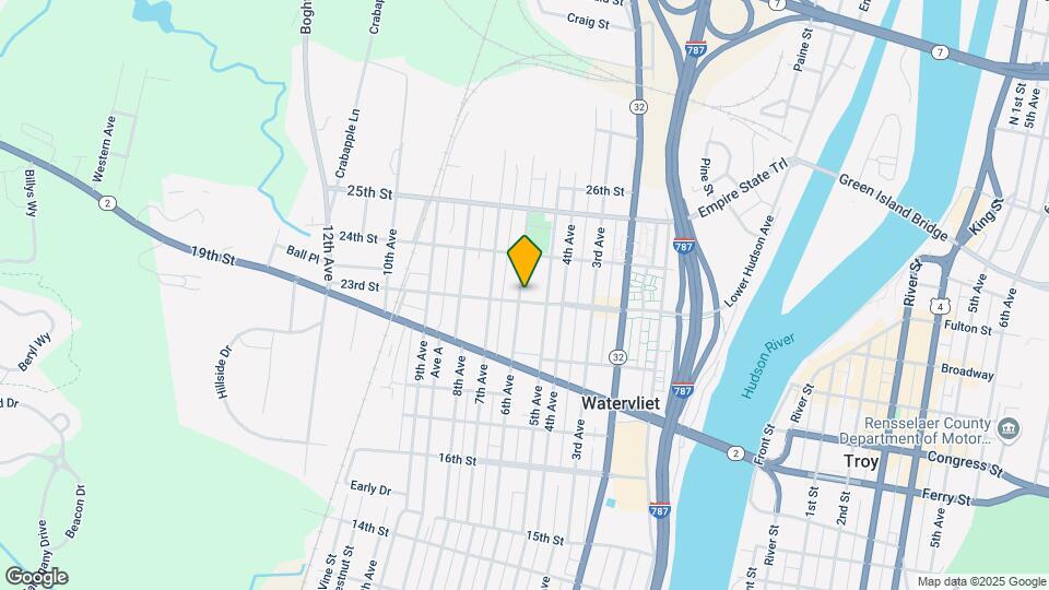 519 23rd St Map and Location Details