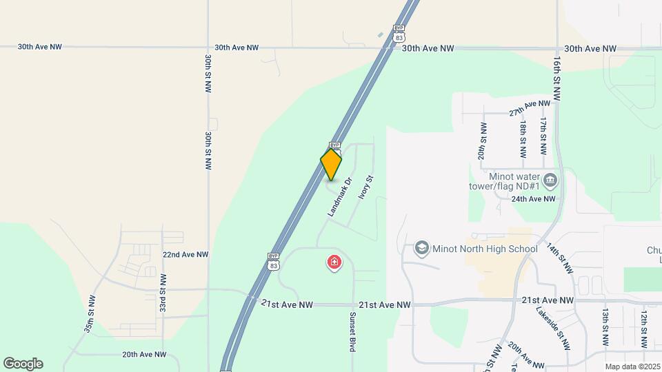 2518 Granite Dr NW Map and Location Details