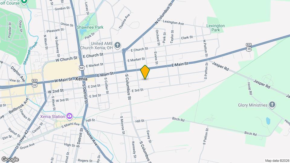 485 E 2nd St Map and Location Details