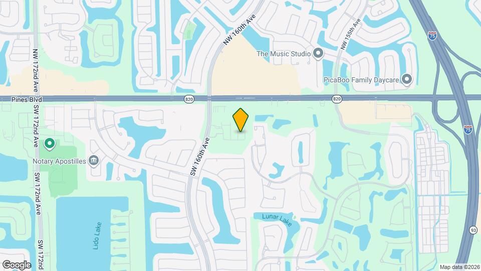 269 SW 159th Ct Map and Location Details