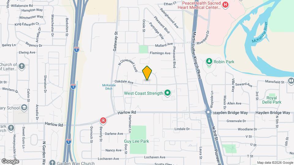 686 Oakdale Ave Map and Location Details