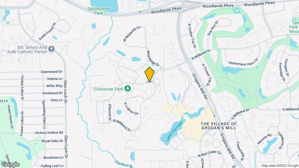 2607 Crossvine Cir Mapa y Detalles de la Ubicación