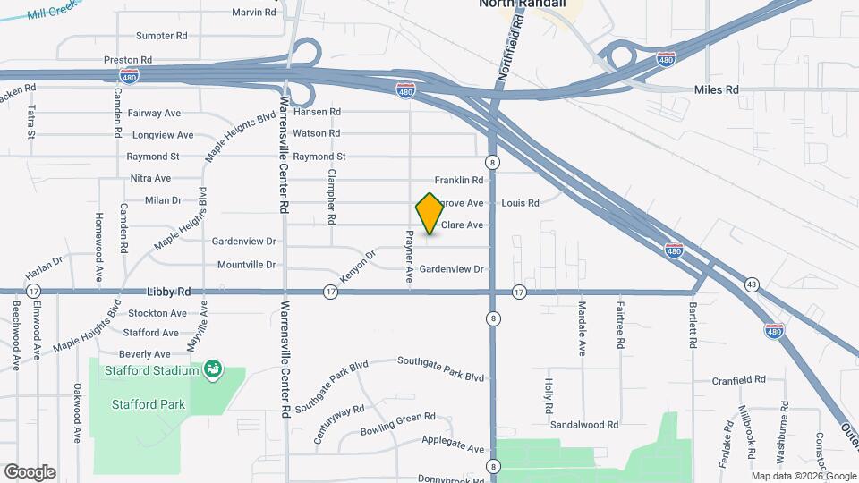 21303 Kenyon Dr Map and Location Details