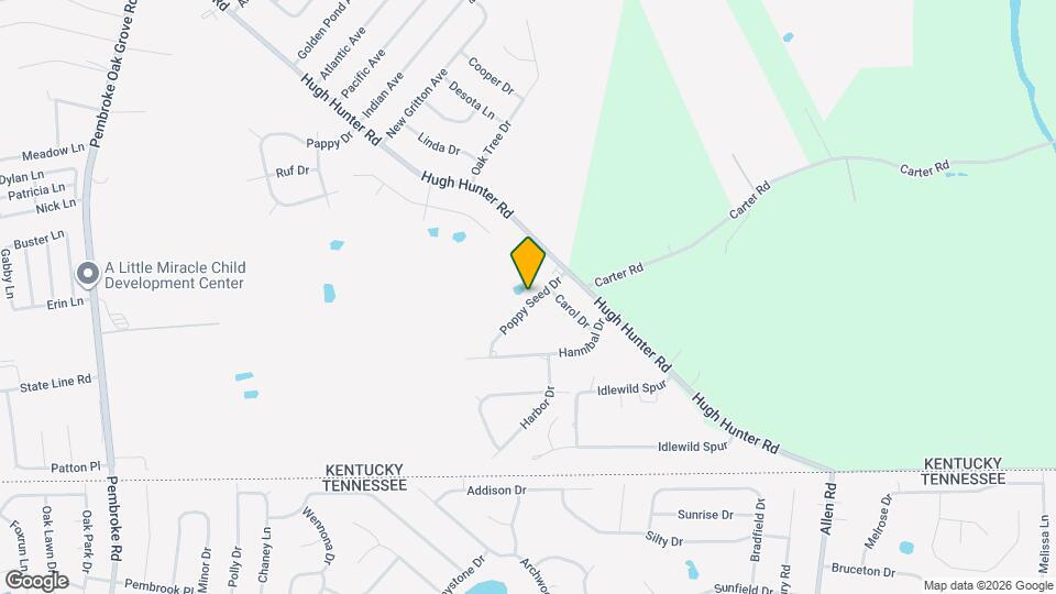 1024 Poppy Seed Dr Map and Location Details