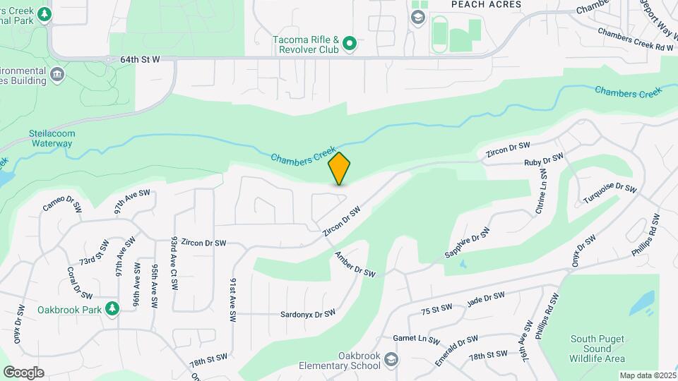 8551 Zircon Dr SW Map and Location Details