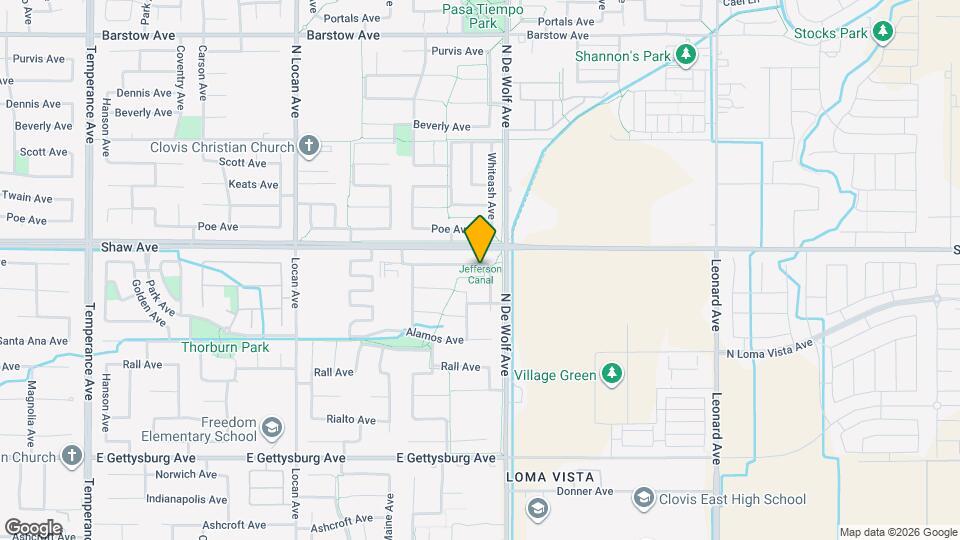 3344 Sierra Madre Ave Map and Location Details