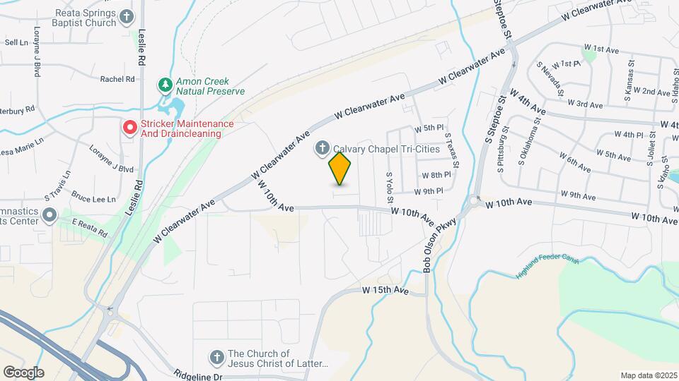 10066 W 9th Pl Map and Location Details