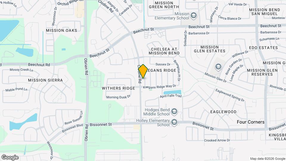 8502 Manassas Ln Map and Location Details
