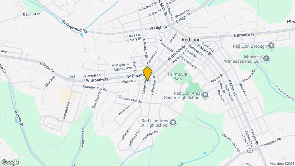 33 Linden Ave, Unit 2nd Fl Map and Location Details