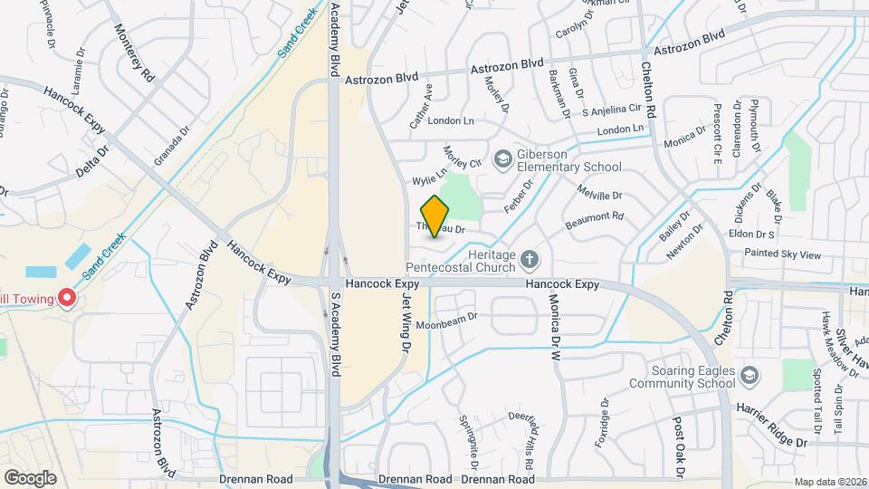 4128 Baytown Dr Map and Location Details