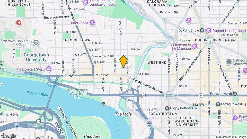 2816 Olive St NW Map and Location Details