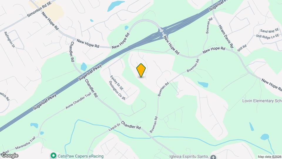 1367 Avington Glen Way Map and Location Details