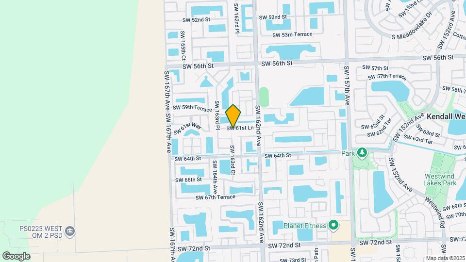 16314 SW 61st Ln Map and Location Details