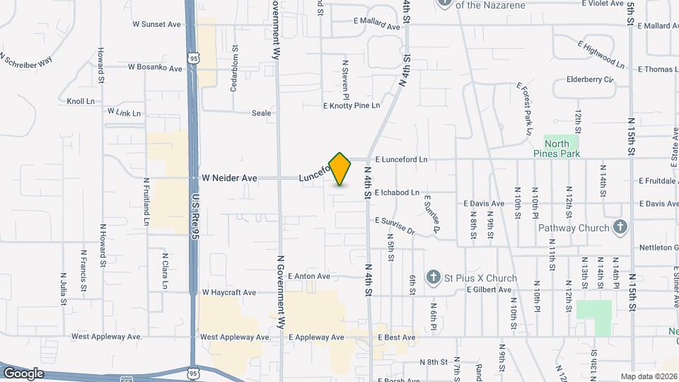 259 E Shelby Ln Mapa y Detalles de la Ubicación