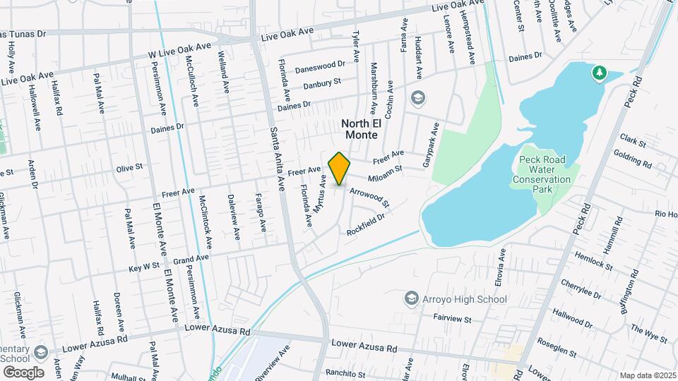 5201 Tyler Ave Map and Location Details