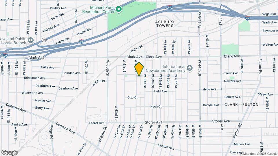 3185 W 58th St-Unit -3185 W 58th Up Map and Location Details