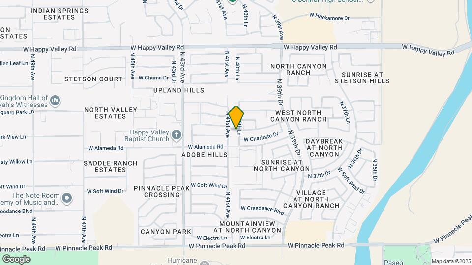 24226 N 40th Ln Map and Location Details