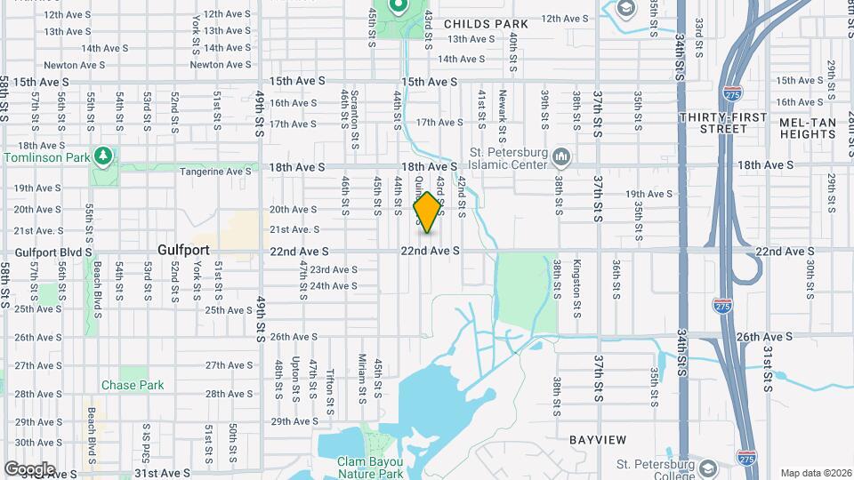 2126 Quincy St S Map and Location Details