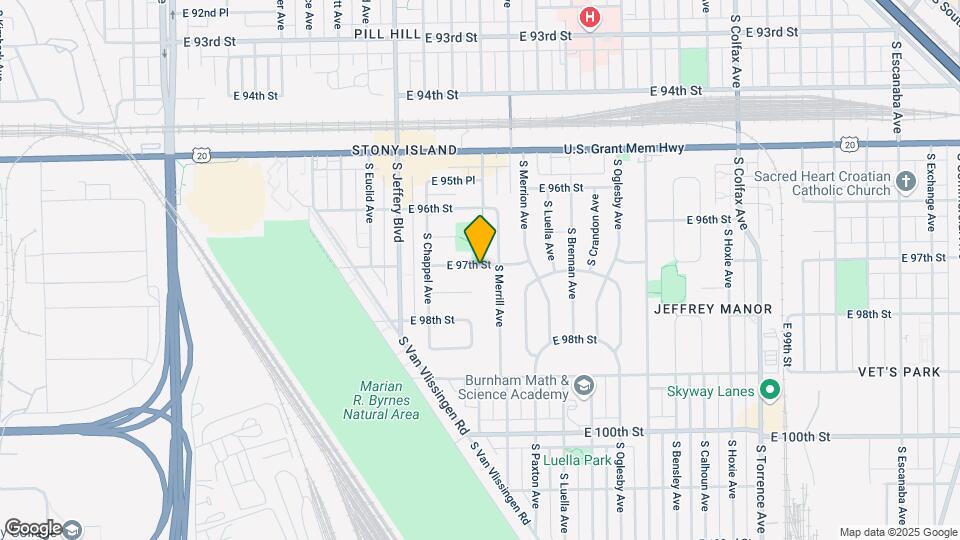 2159 E 97th St Map and Location Details