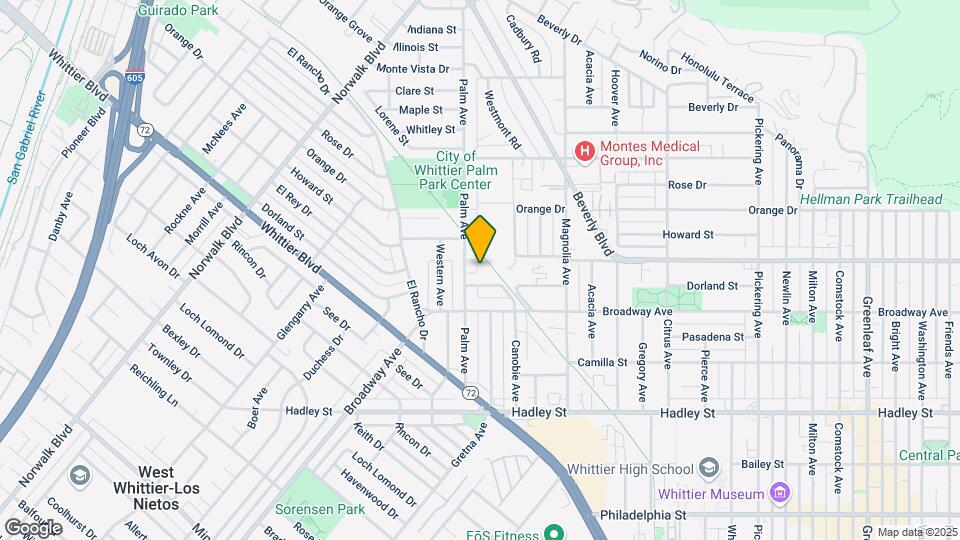 6022 Palm Ave Map and Location Details