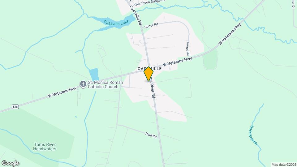 26 Toms River Rd Map and Location Details