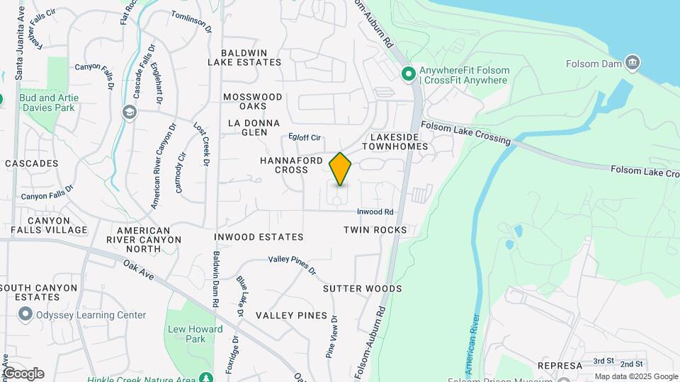 Folsom Manor Mobile Estates Mapa y Detalles de la Ubicación