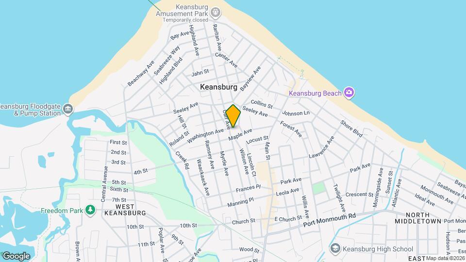 210 Carr Ave Mapa y Detalles de la Ubicación