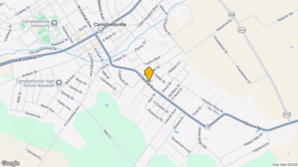 416 S Central Ave, Unit 2 Map and Location Details